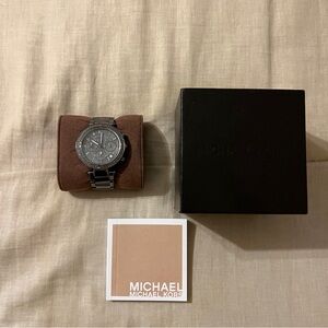 Michael Kors Women’s Gun Mental Watch